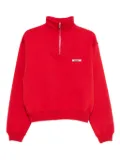 Jacquemus Le camionneur Gros Grain sweatshirt - Red