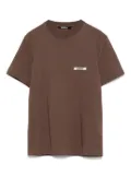 Jacquemus The Gros Grain T-shirt - Brown