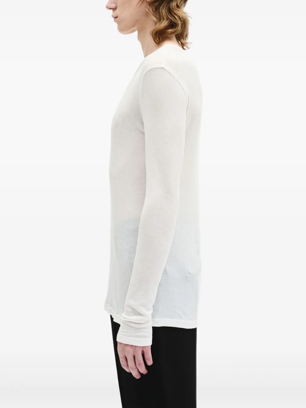 Ann Demeulemeester Greg T-shirt Wit