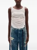 Ann Demeulemeester Mara cropped top - White