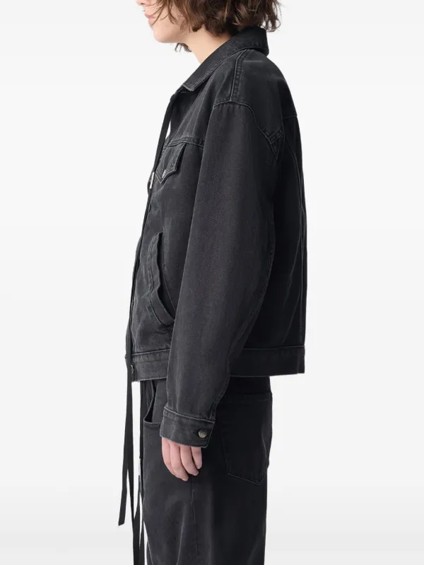 Ann Demeulemeester Marthe Jacket | Black | FARFETCH