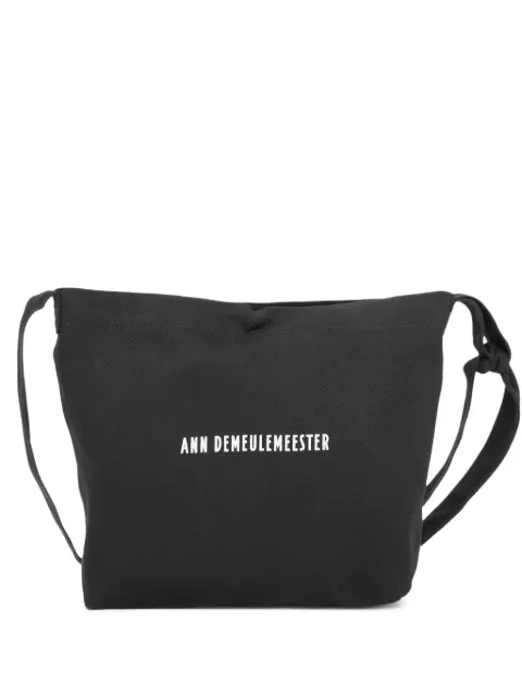 Ann Demeulemeester medium cotton shoulder bag