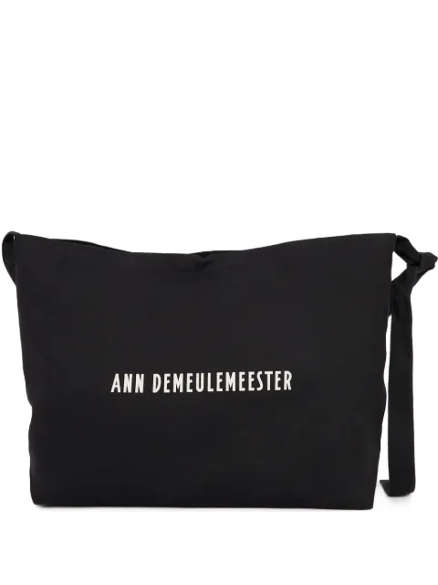 Ann Demeulemeester medium cotton shoulder bag