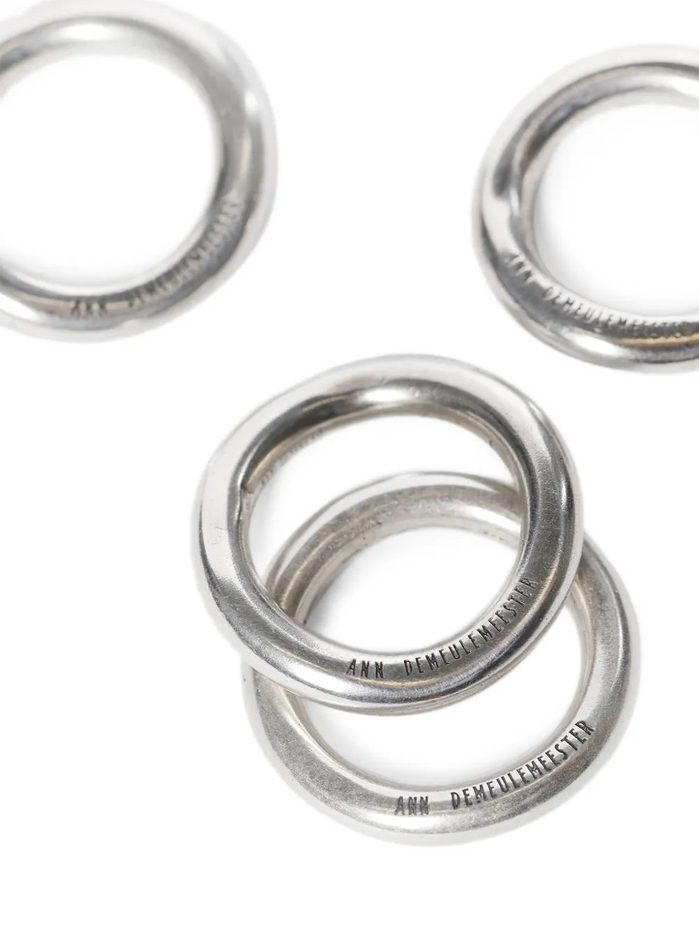 Ann Demeulemeester Vier Herta ringen - Zilver