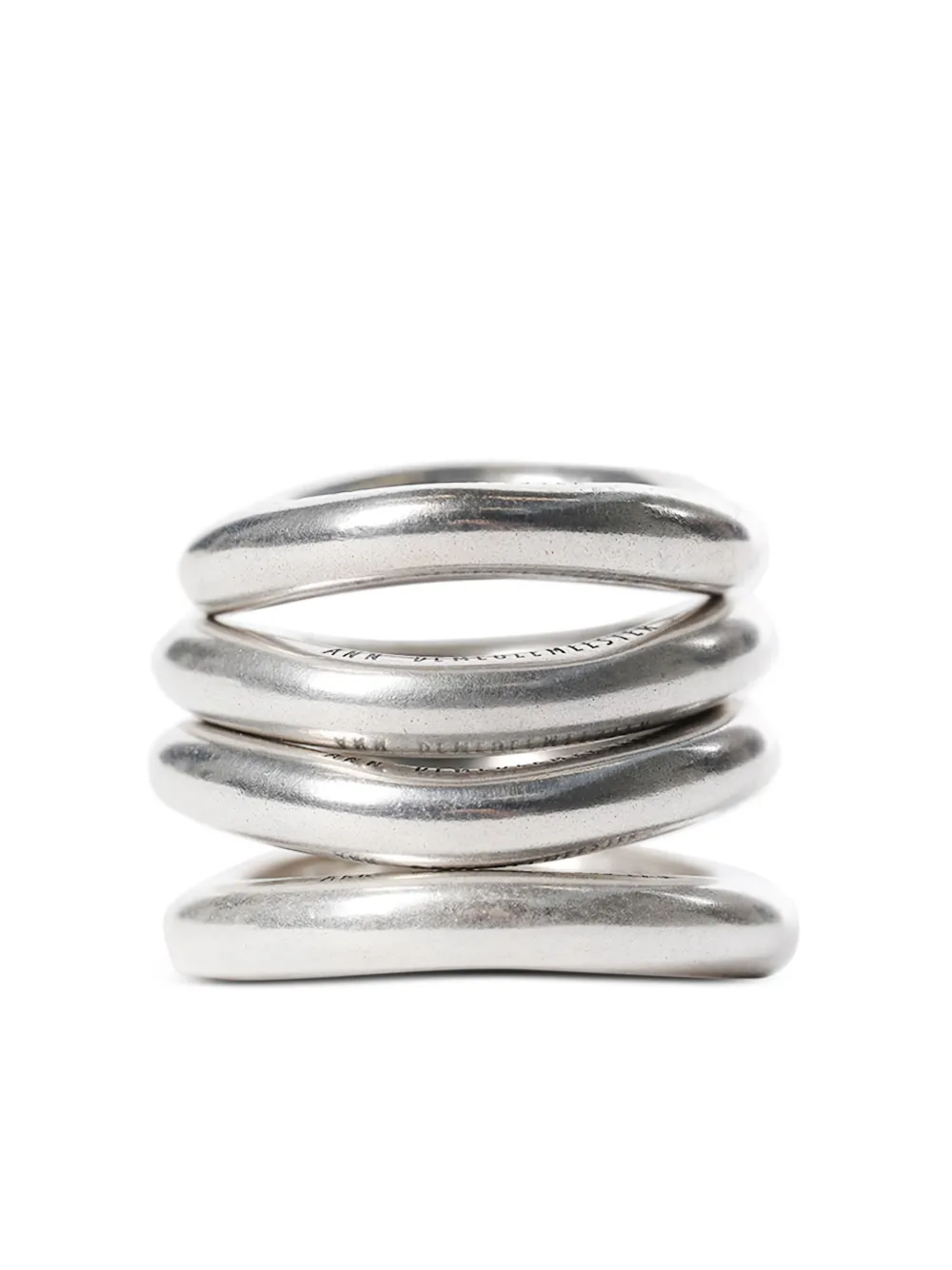 Ann Demeulemeester Herta Rings (set Of Four)