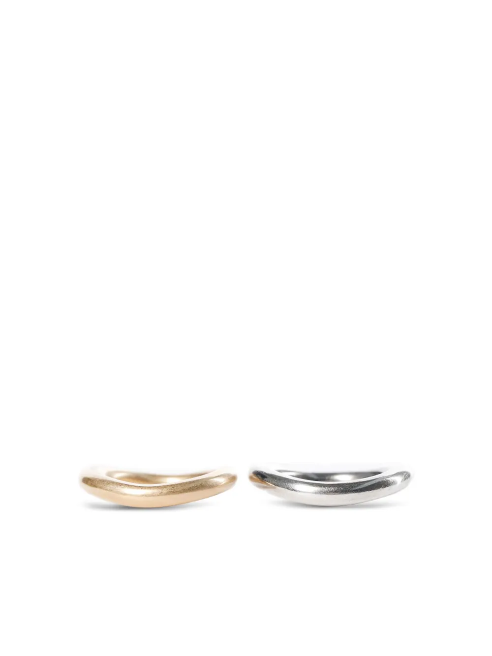Ann Demeulemeester 18K gold Ana ring set (set of two) | Image 2