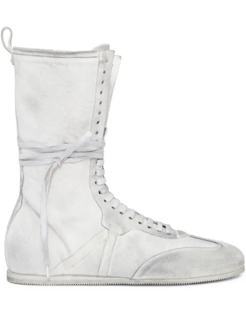 Ann Demeulemeester Fides high-top boxing sneakers