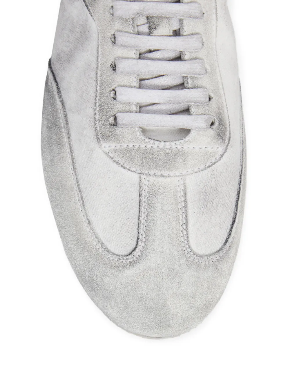 Ann Demeulemeester Fides high-top boxing sneakers White