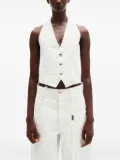 Ann Demeulemeester Monique waistcoat - White