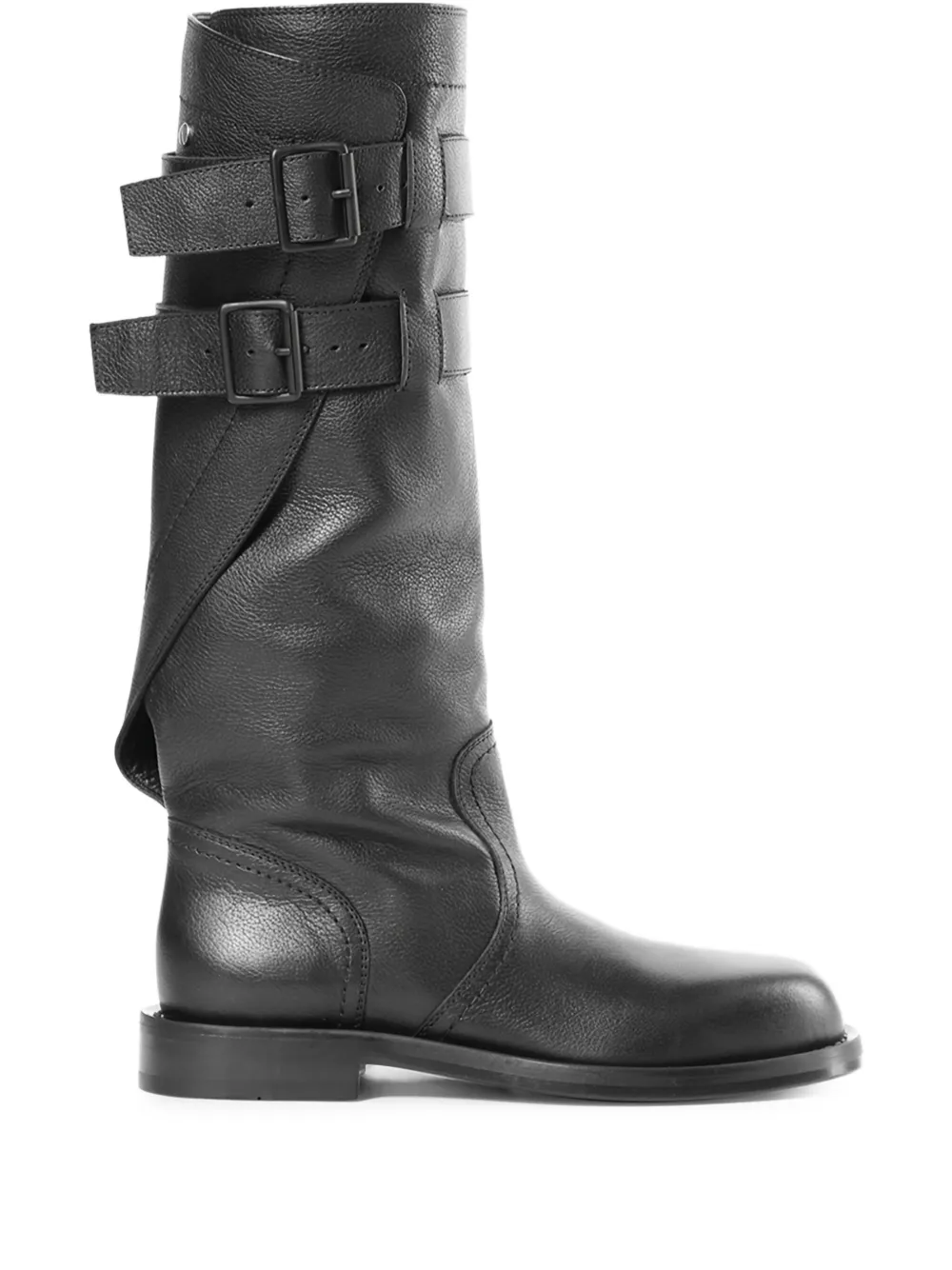 Ann Demeulemeester Ulpu knee-high biker boots Black