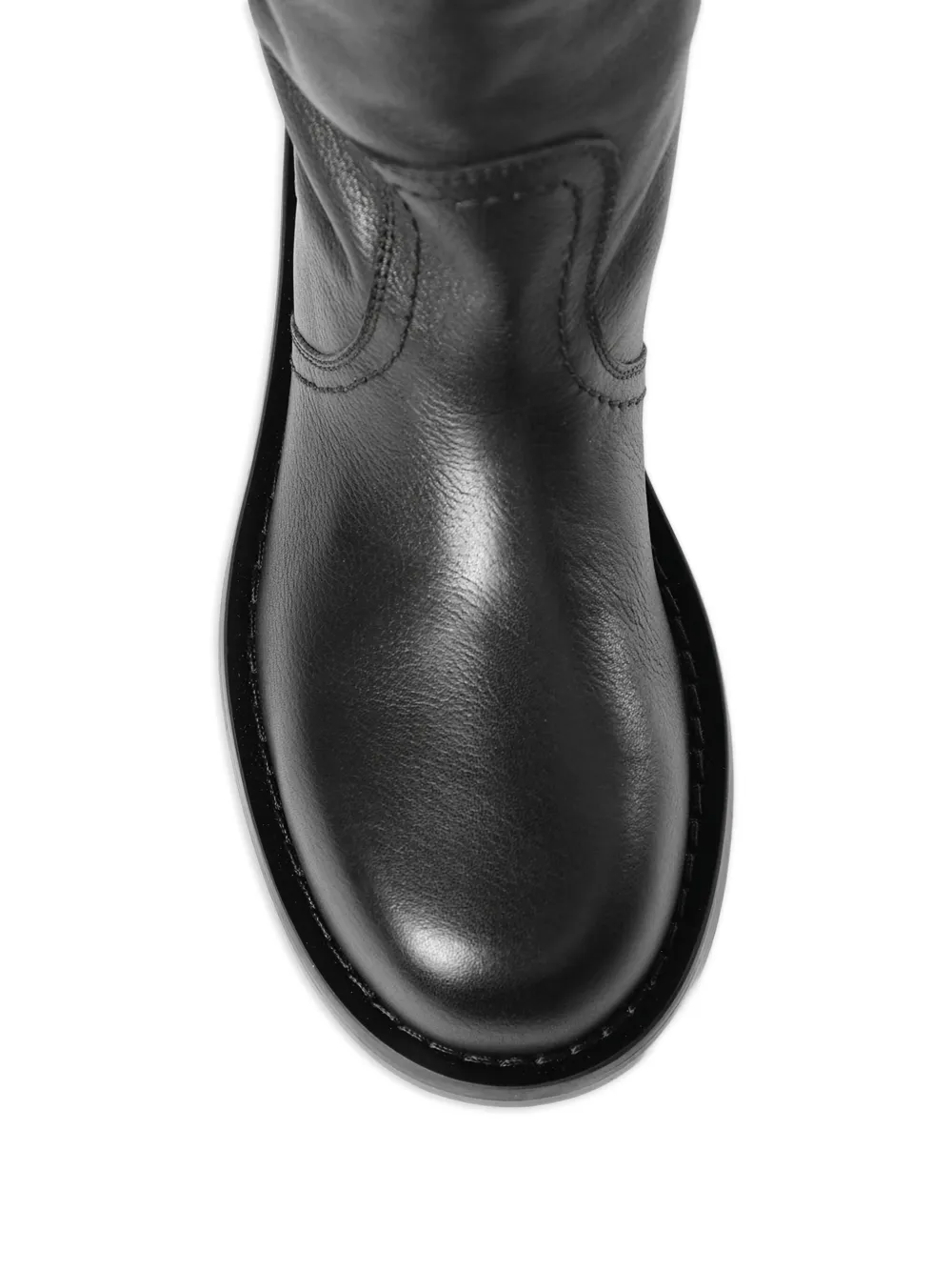 Ann Demeulemeester Ulpu knee-high biker boots Black