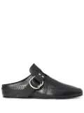 Ann Demeulemeester leather mules - Black