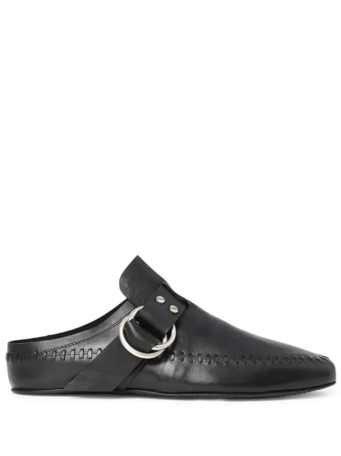 Ann Demeulemeester レザーミュール