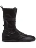 Ann Demeulemeester Fides high-top boxing sneakers - Black