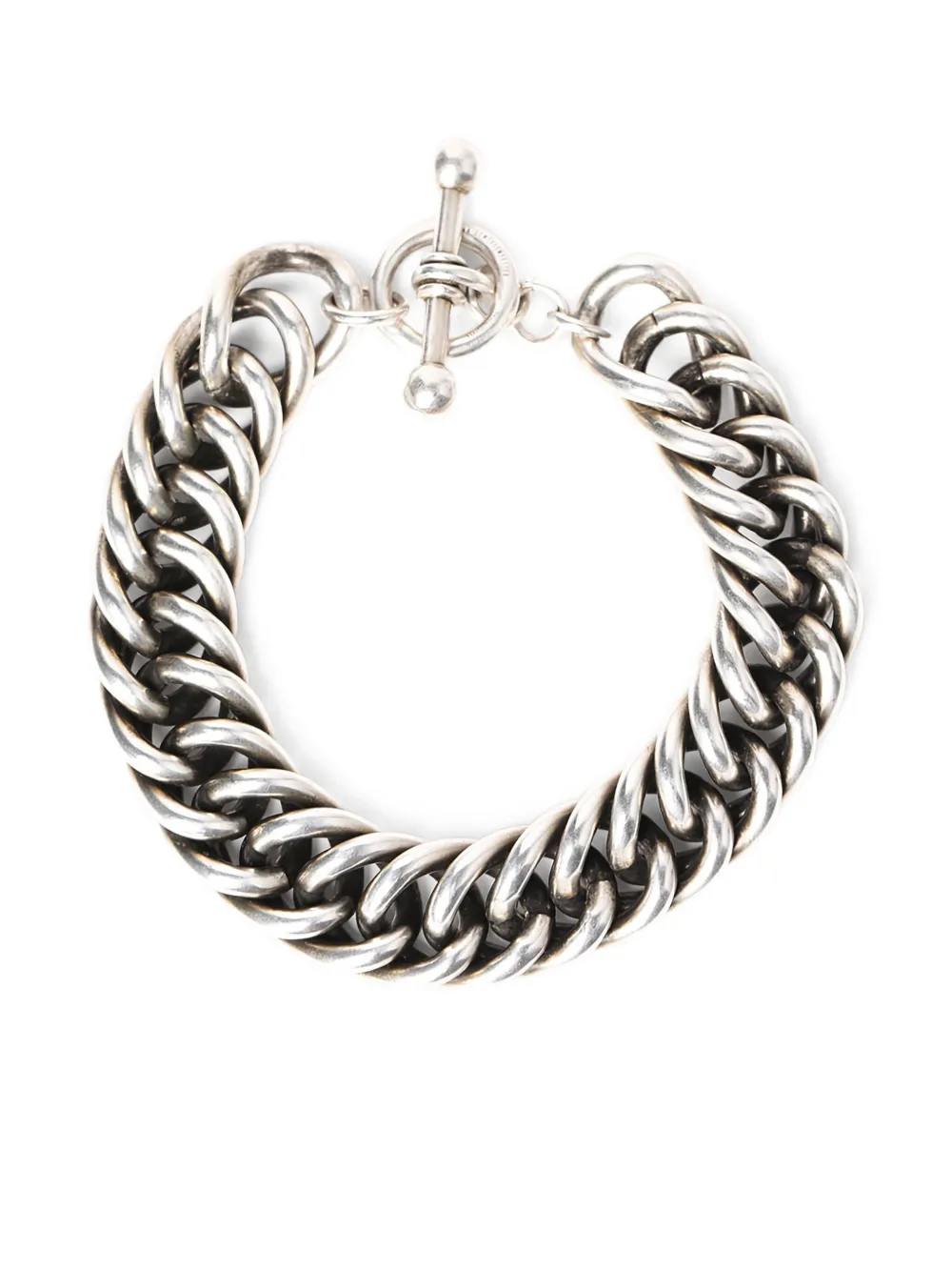 Ann Demeulemeester Pavel chain bracelet - Argento
