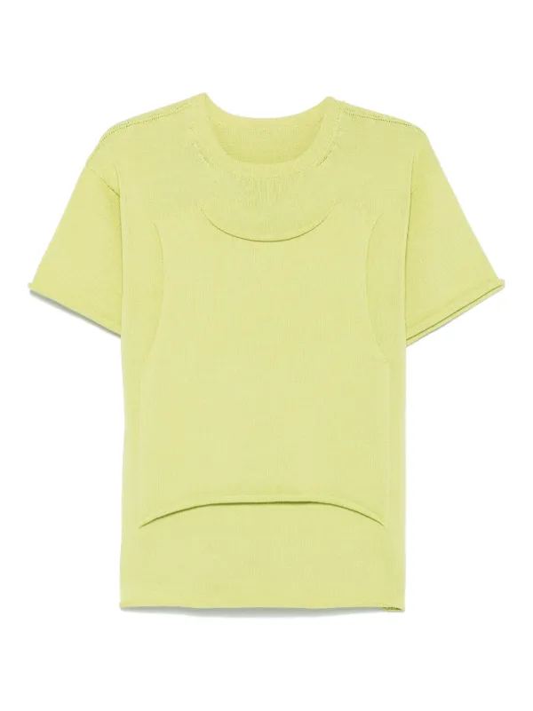 Issey Miyake ニット Tシャツ | グリーン | FARFETCH JP
