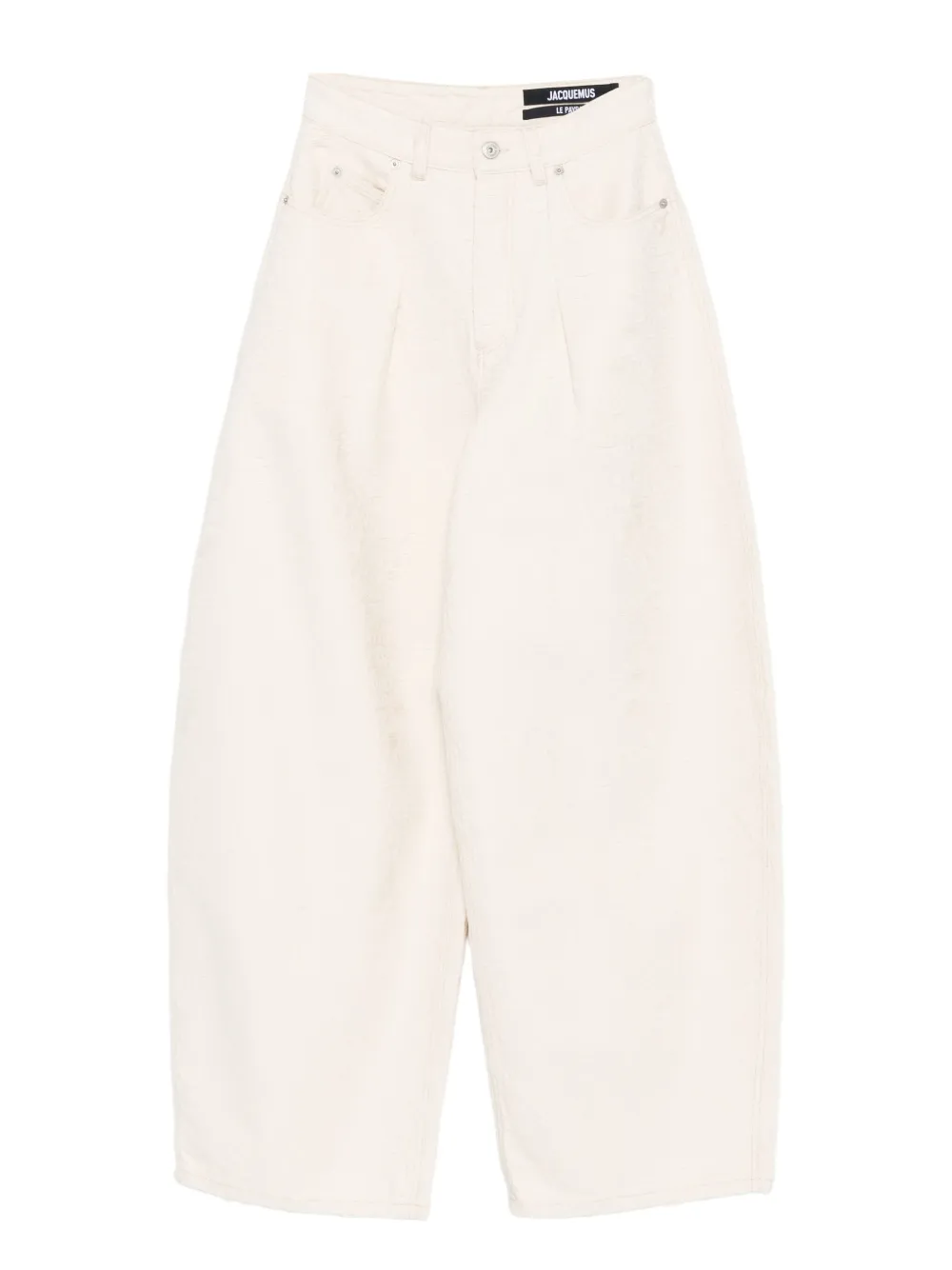 Jacquemus Ovalo balloon-leg trousers | Neutrals | Image 1