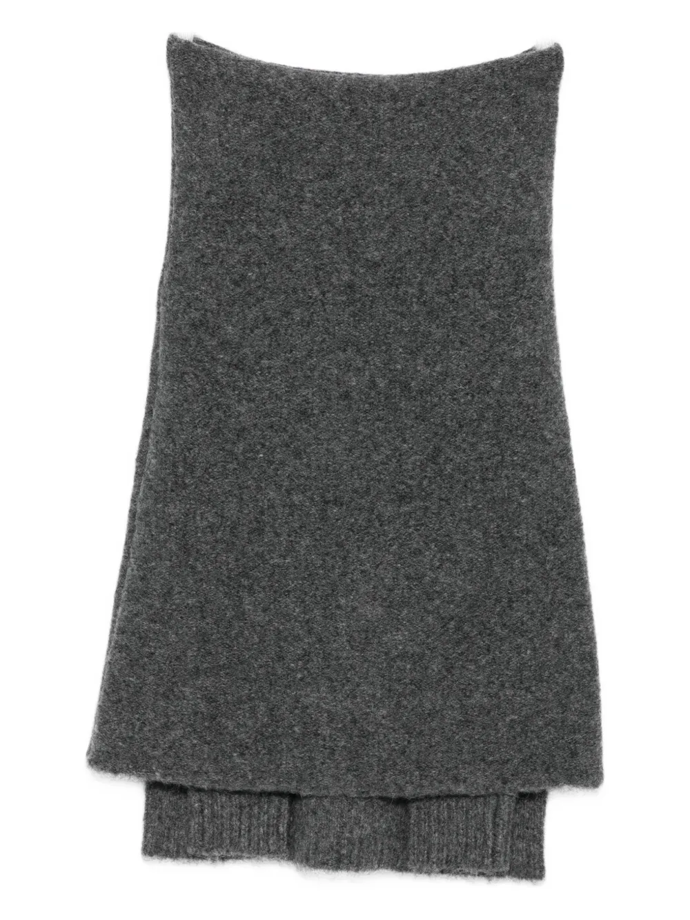 Entire Studios Bound Off-shoulder Sweater In Gray
