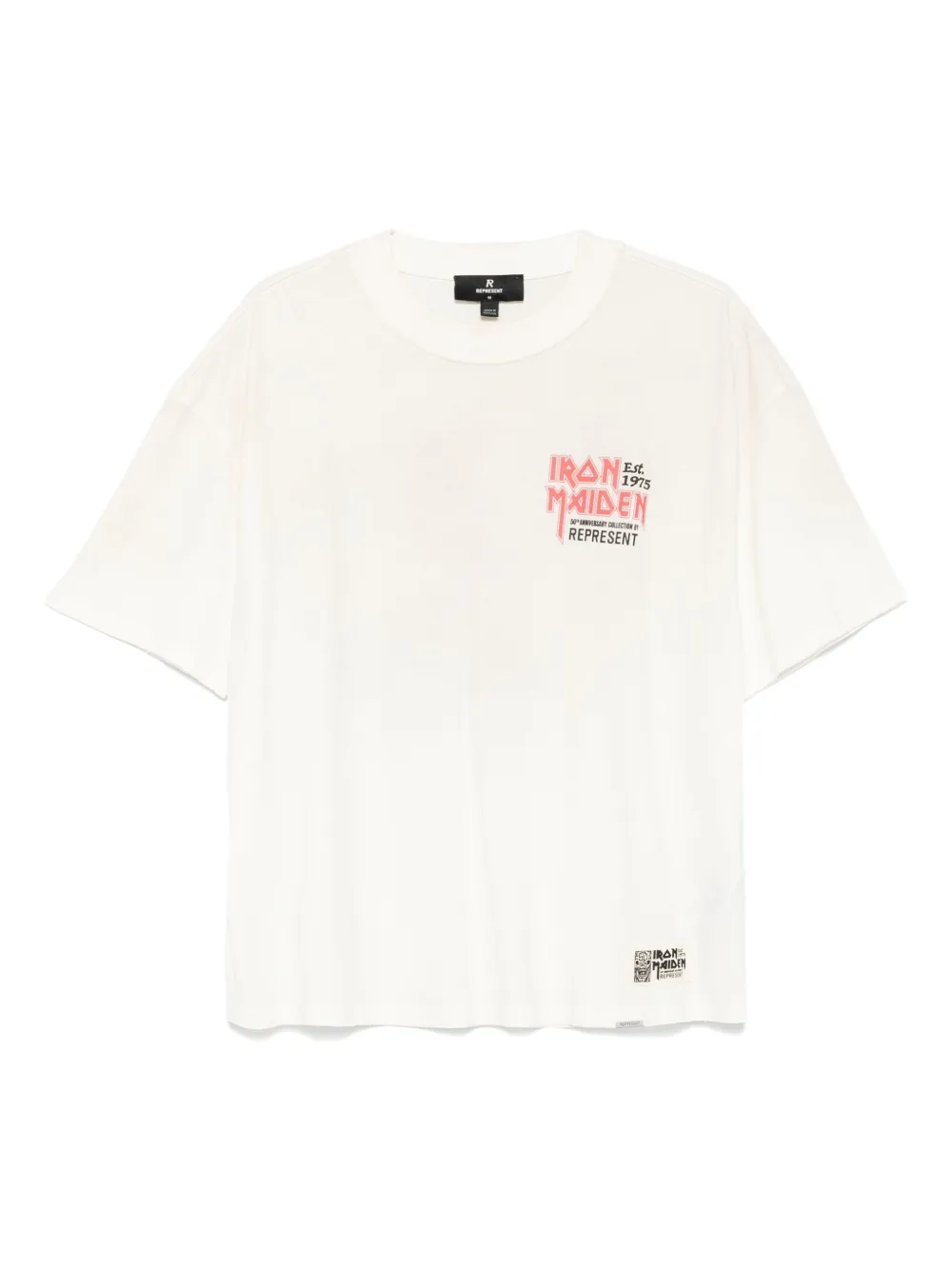 Represent Iron Maiden Anniversary T-shirt | Neutrals | Image 1