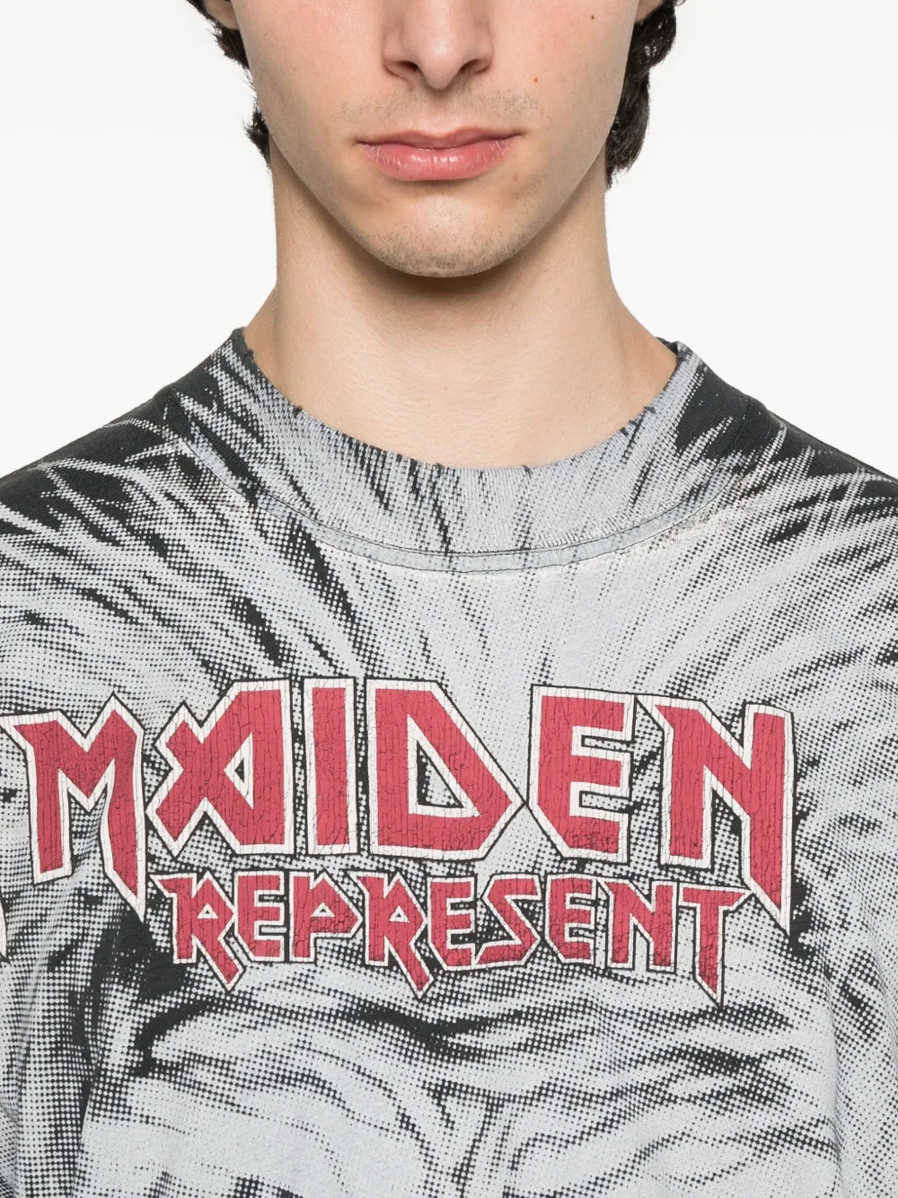 Represent Iron Maiden British Metal T-shirt Zwart
