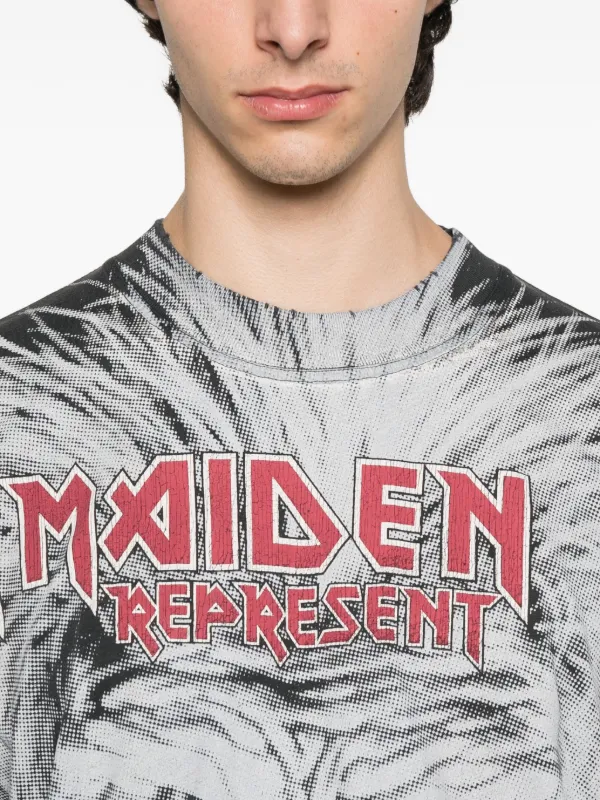 Tシャツ・カットソー Represent Iron Maiden British l T-Shirt Represent Iron Maiden British Metal T-shirt | Black | FARFETCH