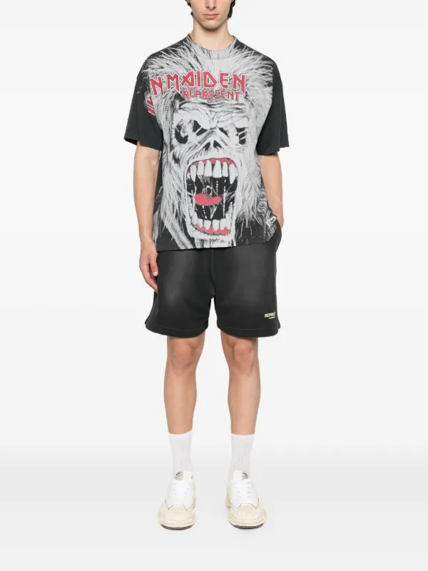 Represent Iron Maiden British Metal T-shirt | Black | FARFETCH