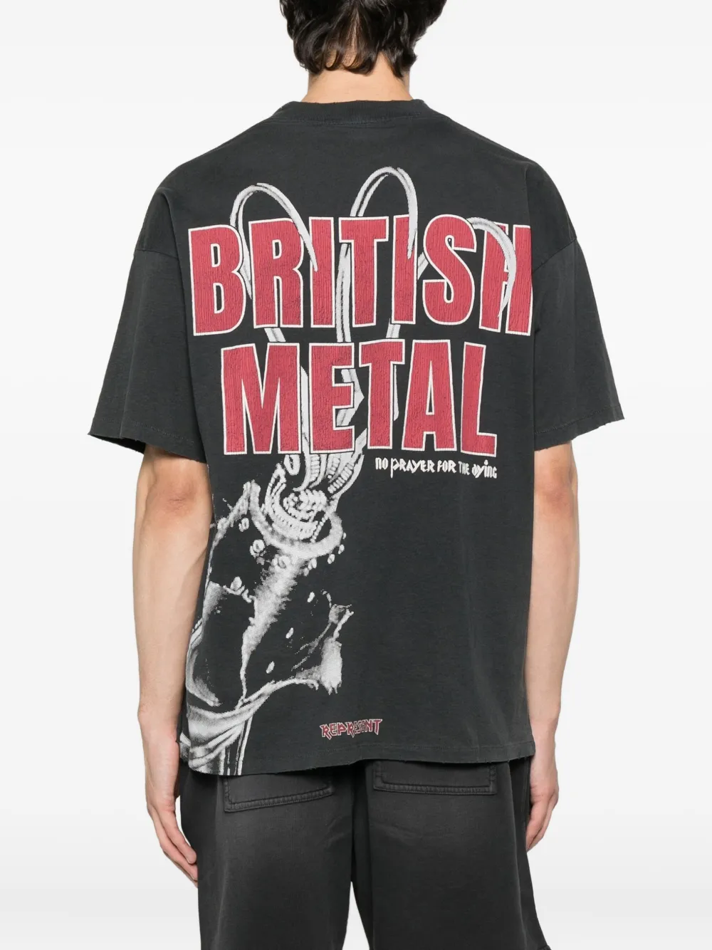 Represent Iron Maiden British Metal T-shirt Zwart