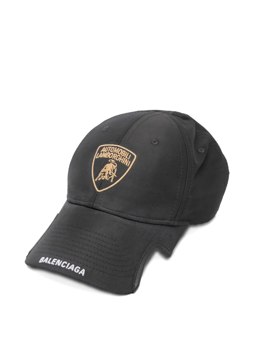 Balenciaga x Lamborghini baseball cap Zwart