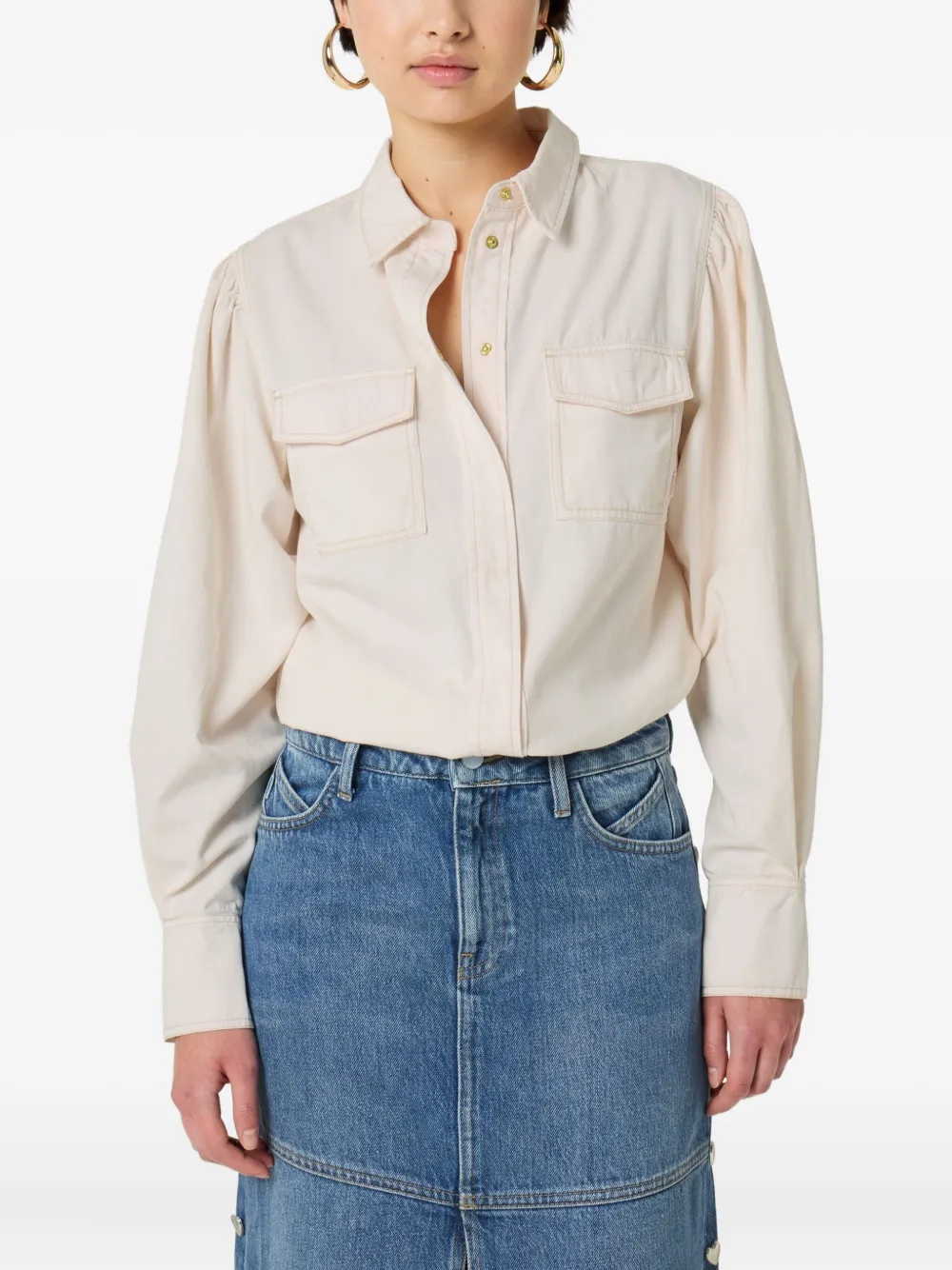 Fabienne Chapot button-down shirt Beige