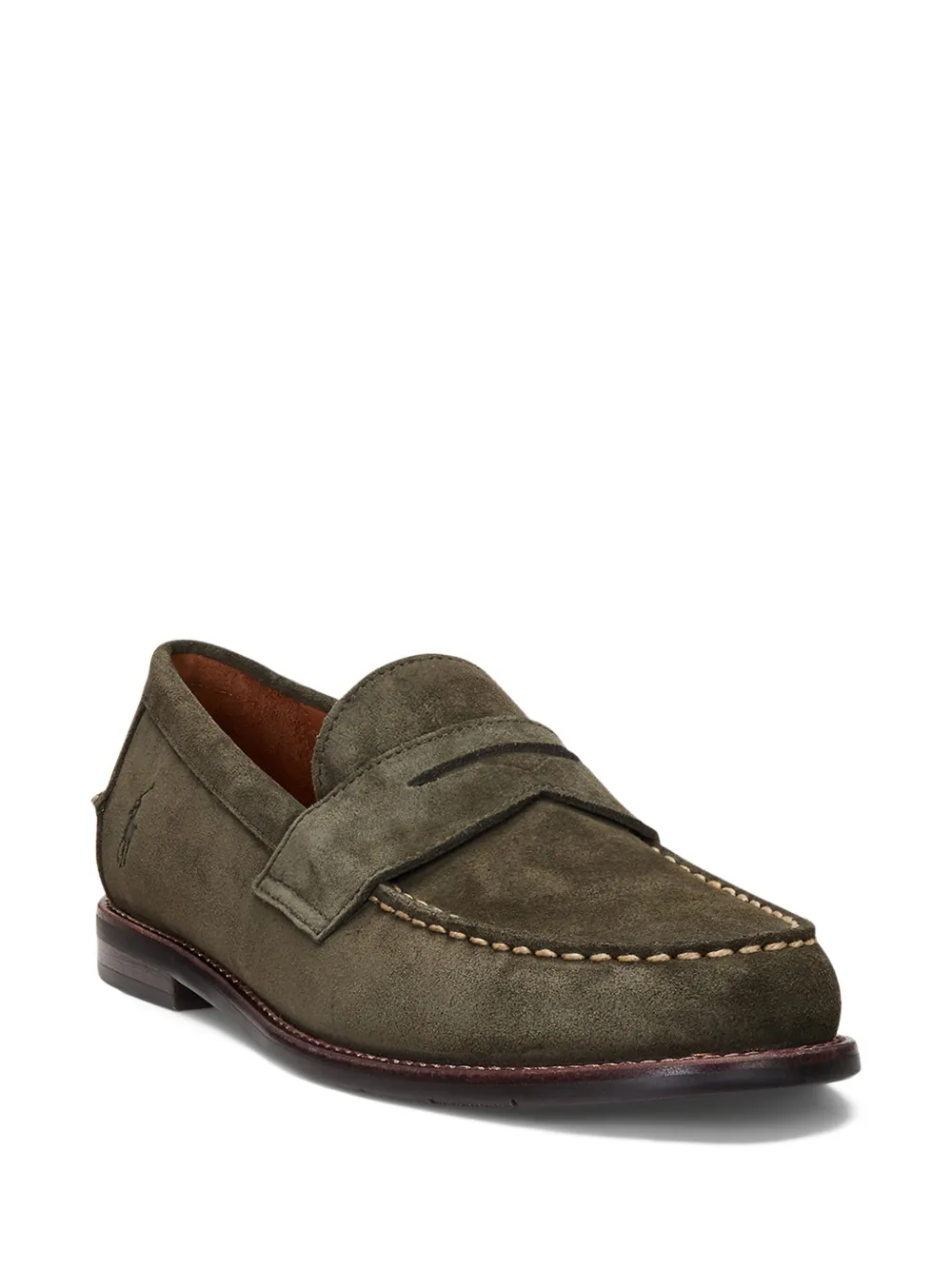Polo Ralph Lauren Alston suède loafers Groen
