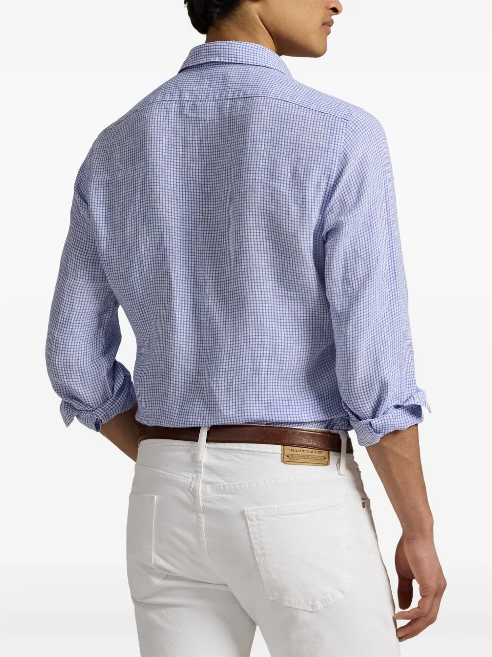 Polo Ralph Lauren Geruit overhemd Blauw
