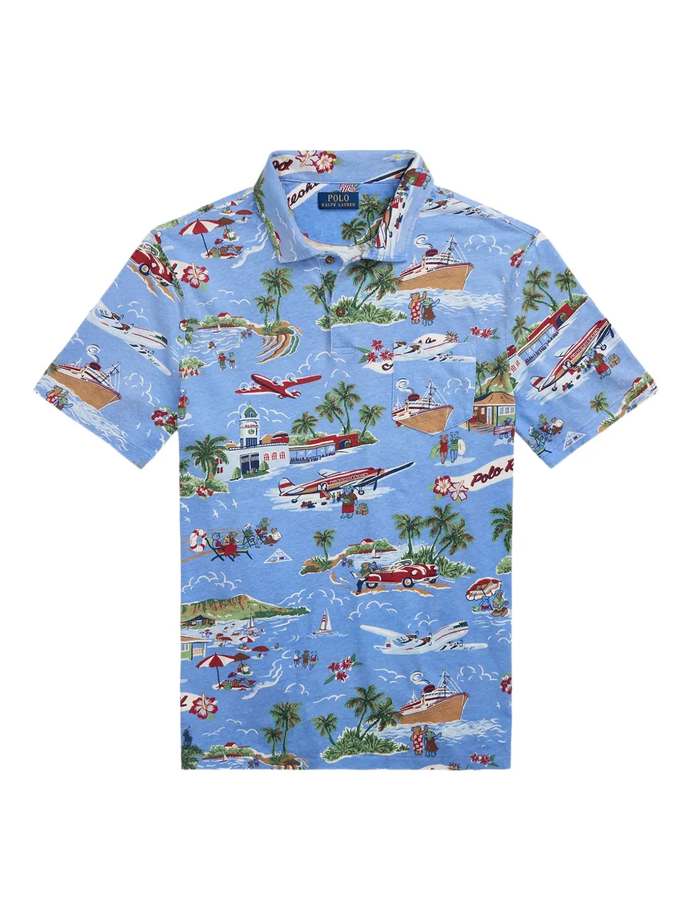 Polo Ralph Lauren ポロベア ポロシャツ - ブルー Polo Ralph Lauren ポロベア ポロシャツ - ブルー