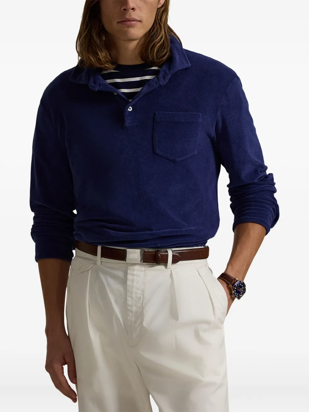 Polo Ralph Lauren Poloshirt met logo Blauw