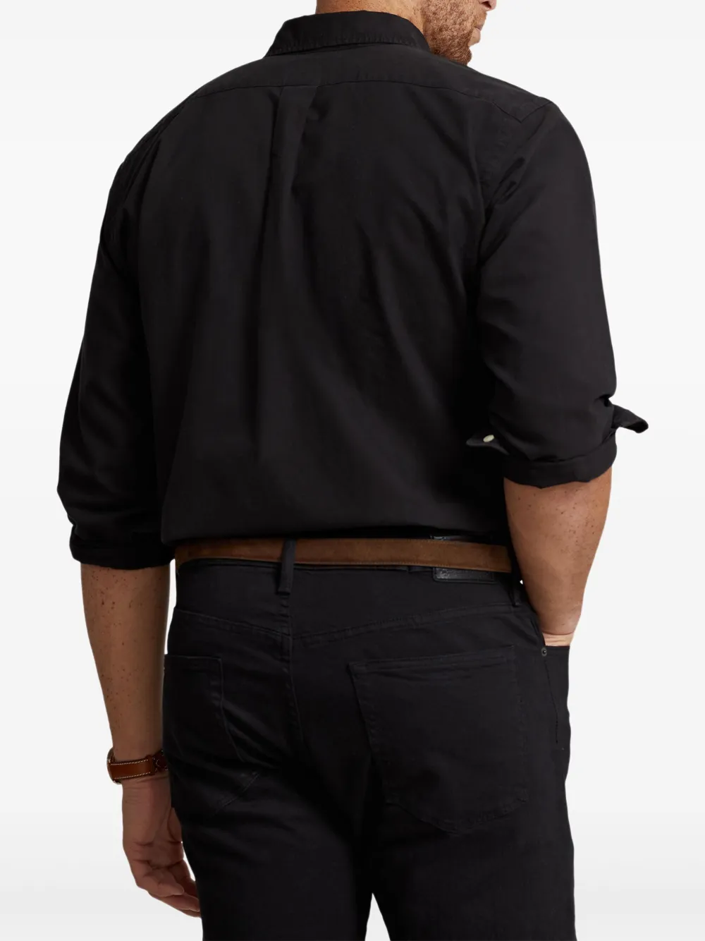 Polo Ralph Lauren Katoenen overhemd Zwart