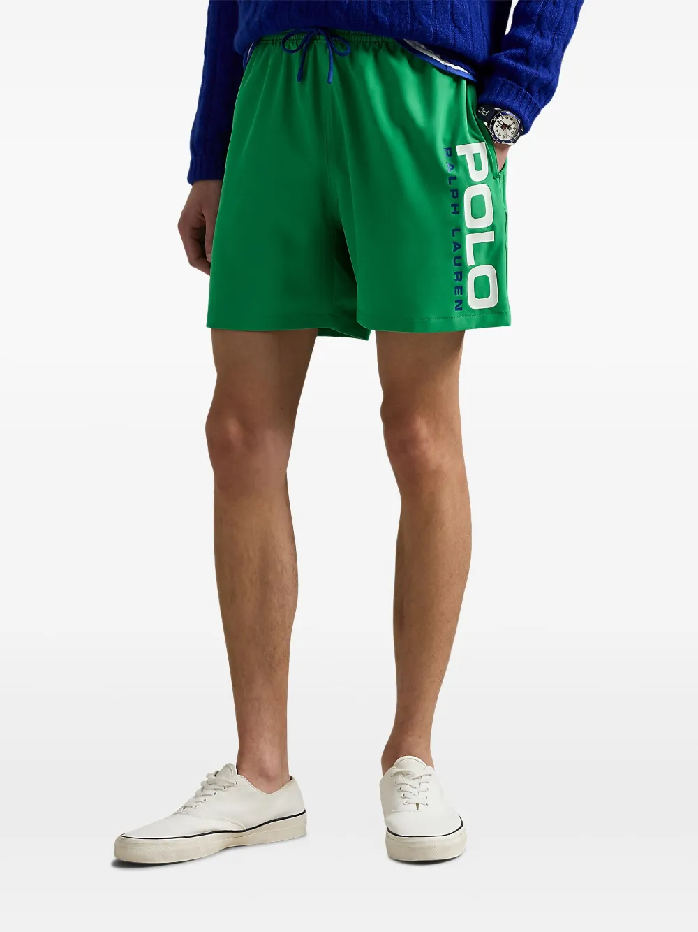 Polo Ralph Lauren Effen zwembroek Groen