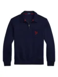 Polo Ralph Lauren mesh collared sweatshirt - Blue