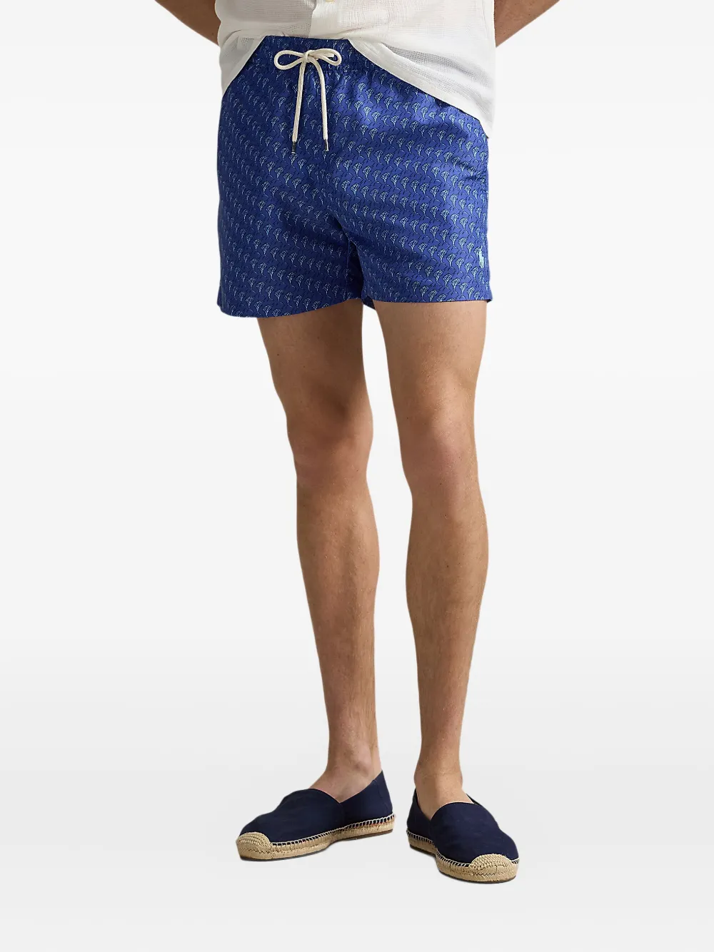 Polo Ralph Lauren Effen zwembroek Blauw