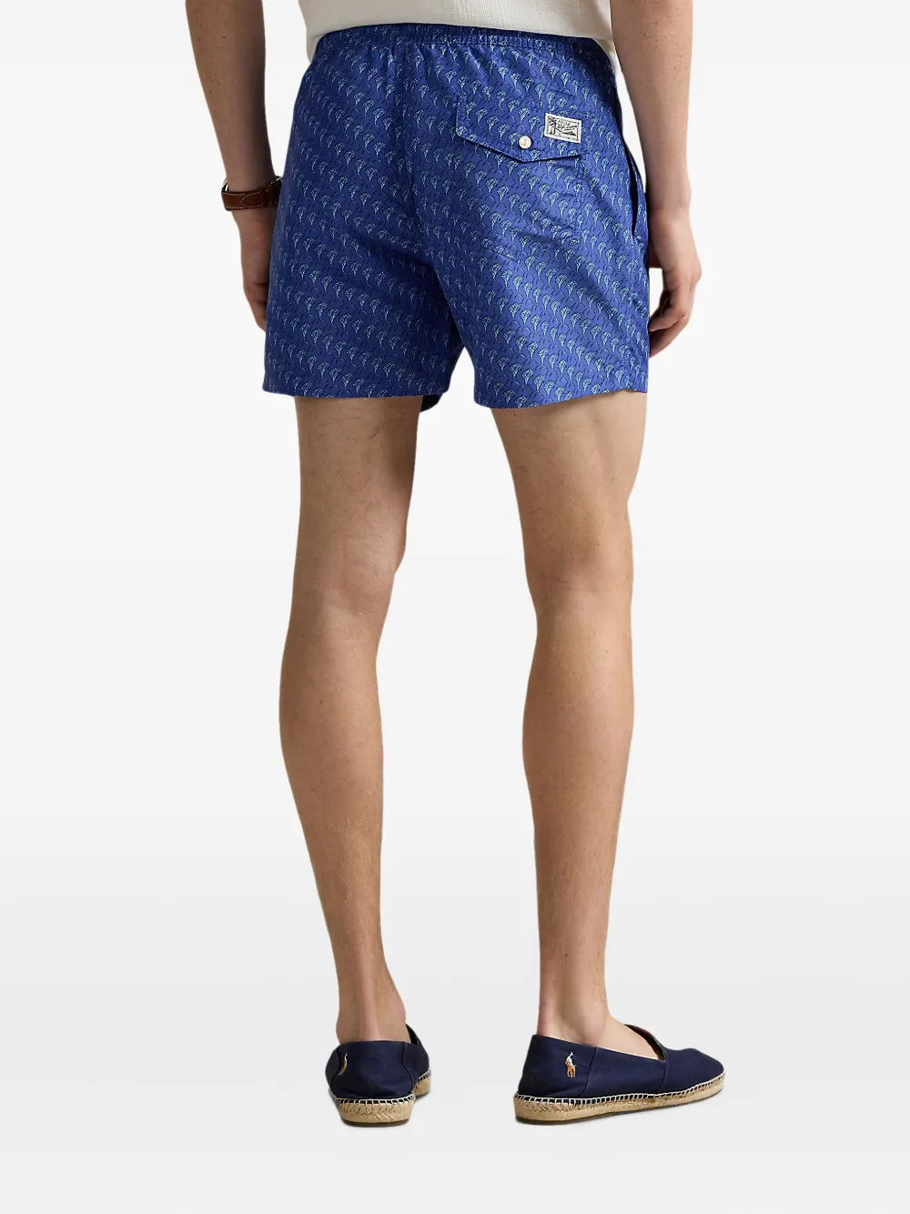 Polo Ralph Lauren Effen zwembroek Blauw