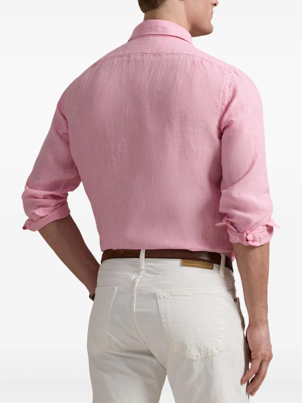 Polo Ralph Lauren Linnen overhemd Roze