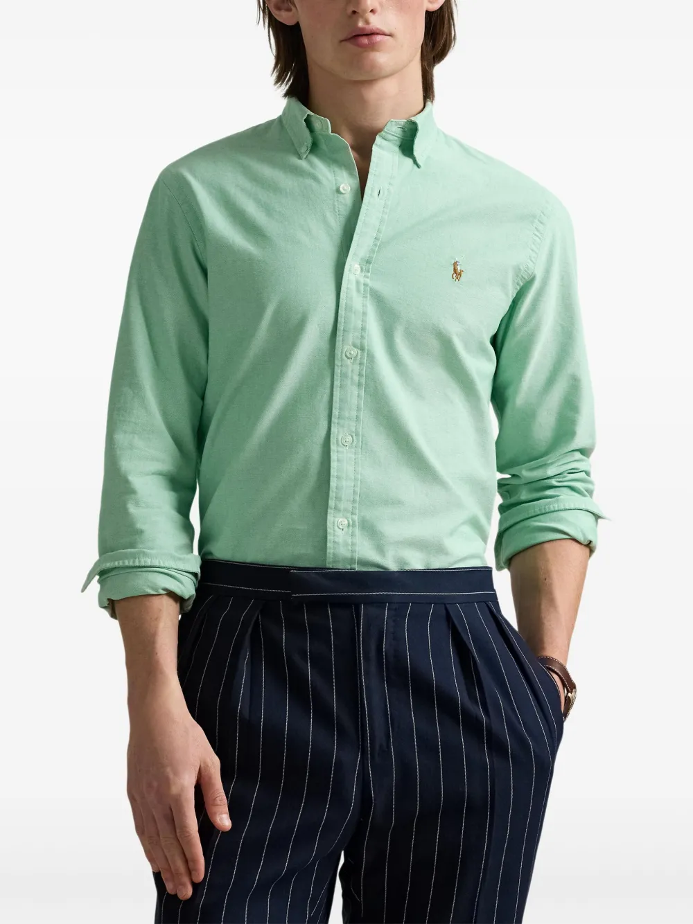 Polo Ralph Lauren Katoenen overhemd Groen