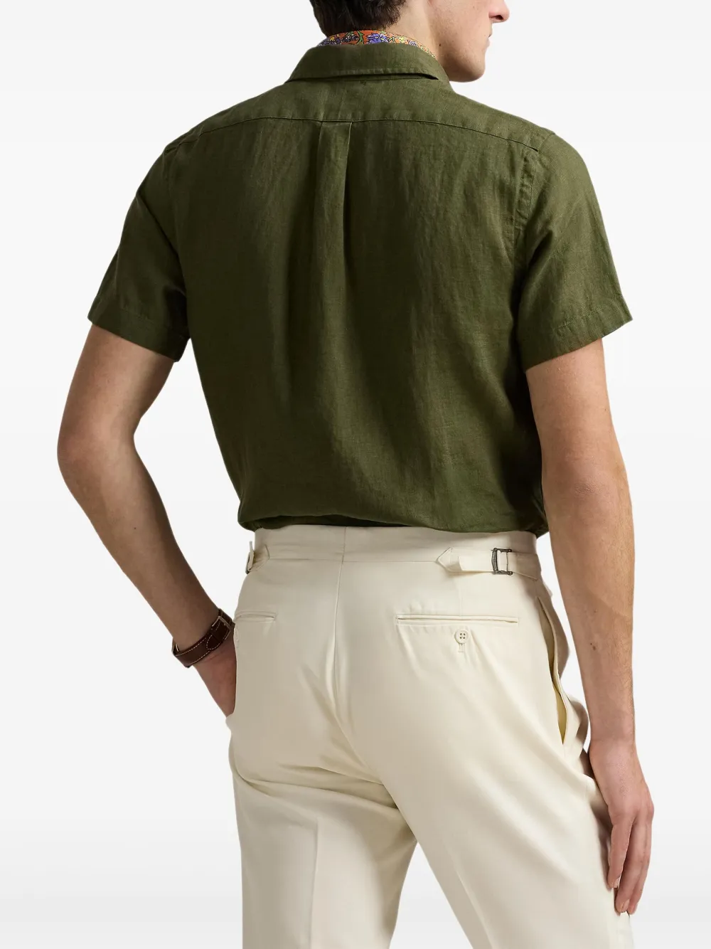 Polo Ralph Lauren Linnen overhemd Groen