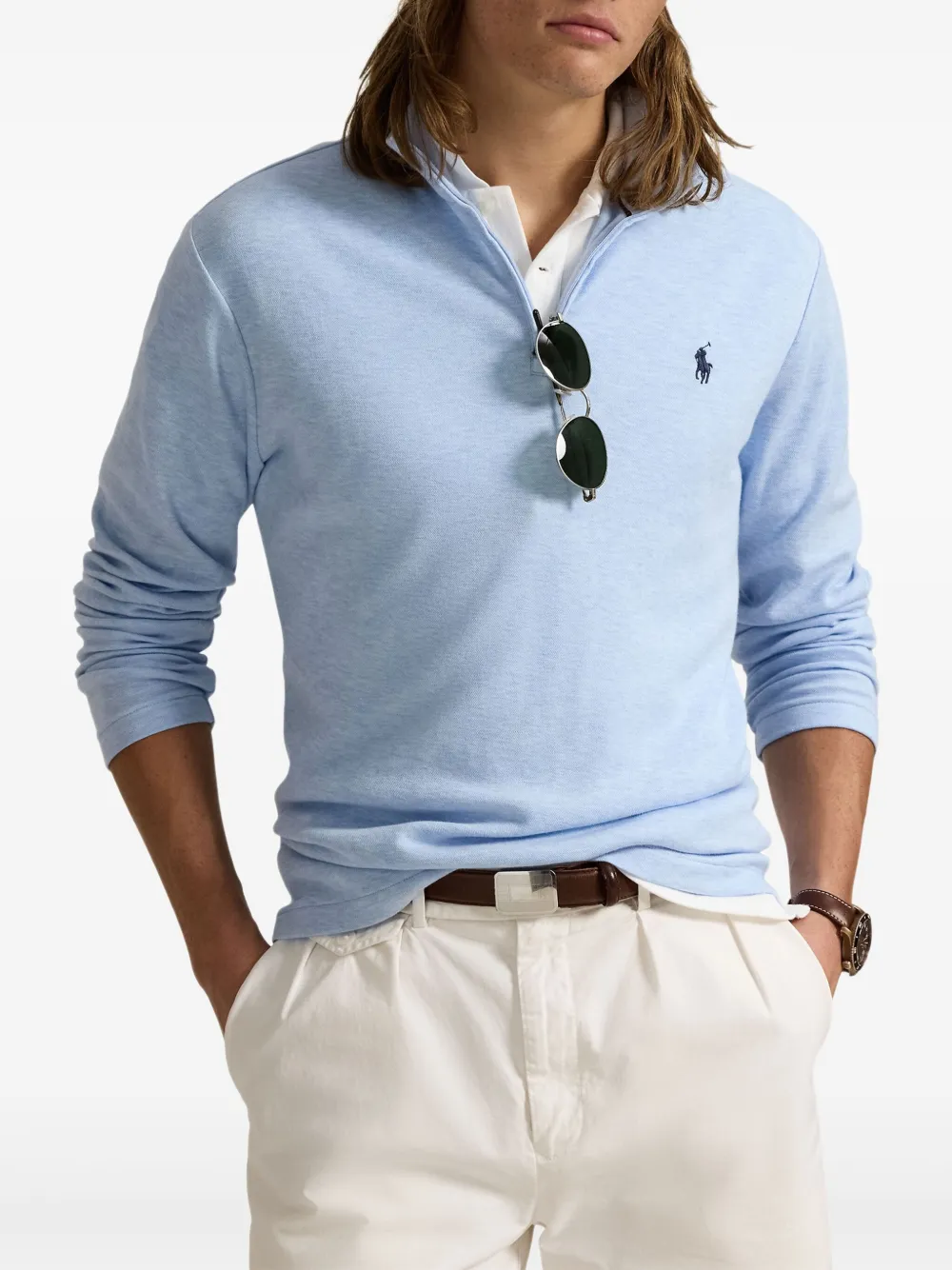 Polo Ralph Lauren Sweater met jacquard Blauw