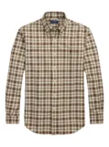 Polo Ralph Lauren plaid oxford shirt - Brown