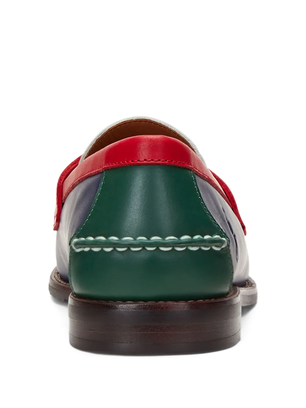 Polo Ralph Lauren Alston leren loafers Wit