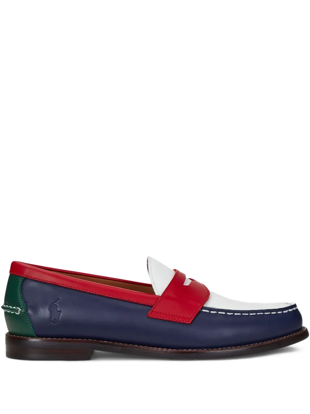Polo Ralph Lauren Alston suède loafers Groen