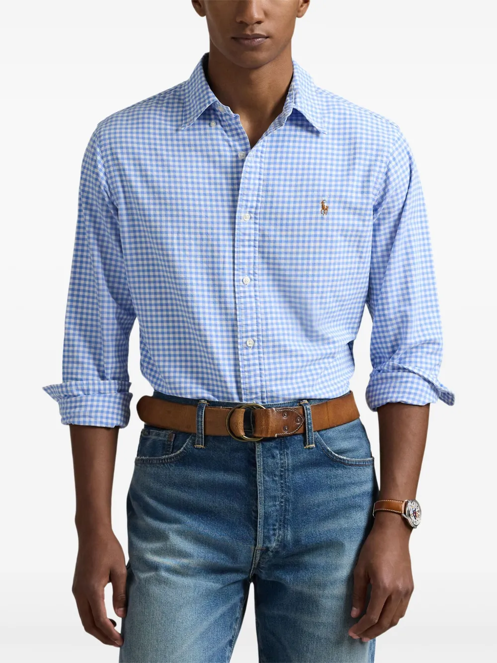 Polo Ralph Lauren Polo Pony overhemd Blauw