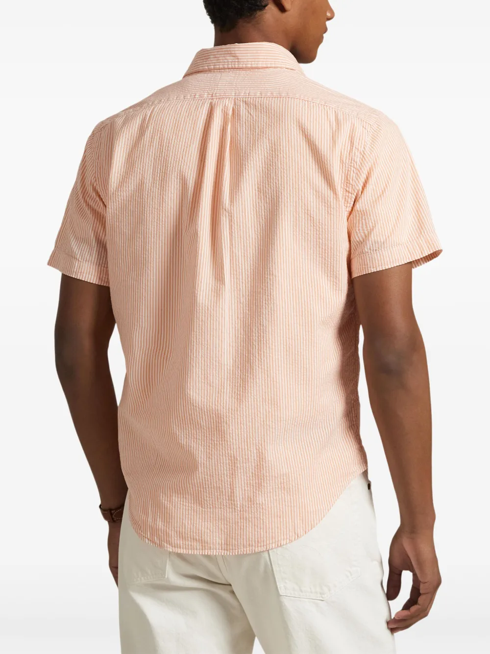 Polo Ralph Lauren Gestreept katoenen overhemd Roze