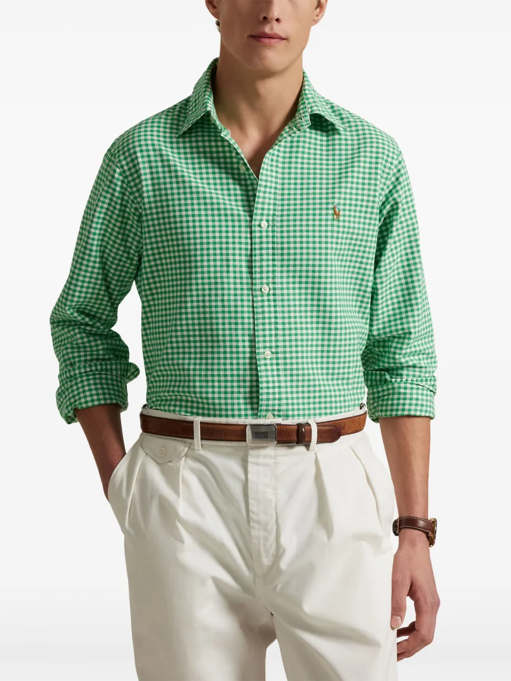 Polo Ralph Lauren Polo Pony overhemd Groen