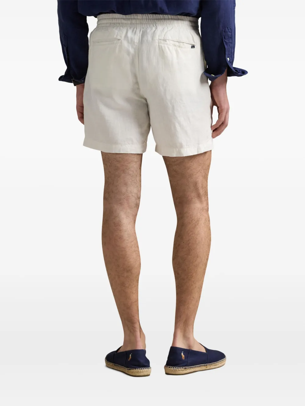 Polo Ralph Lauren Linnen shorts Wit