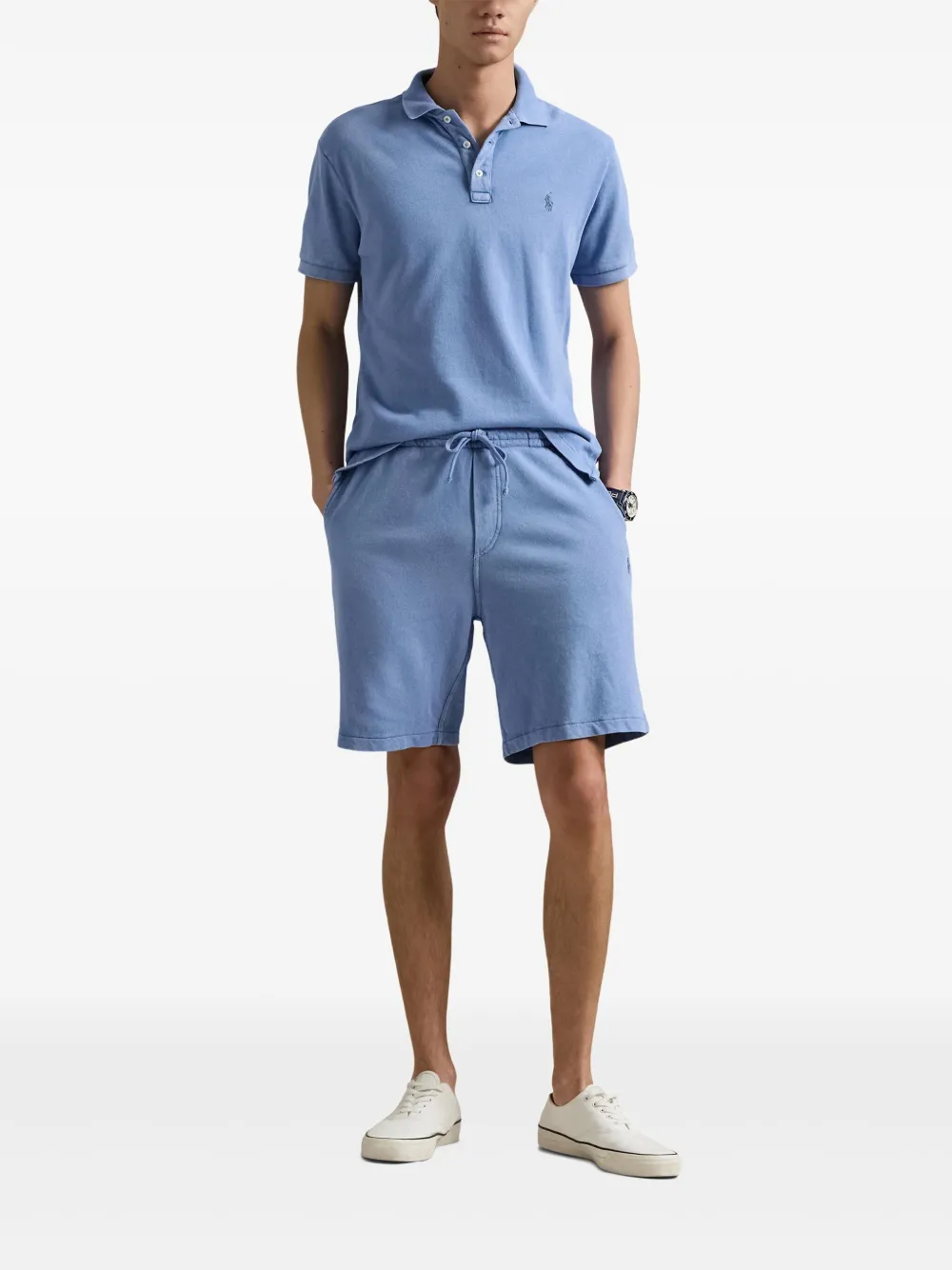 Polo Ralph Lauren Poloshirt met Polo Pony-patroon Blauw